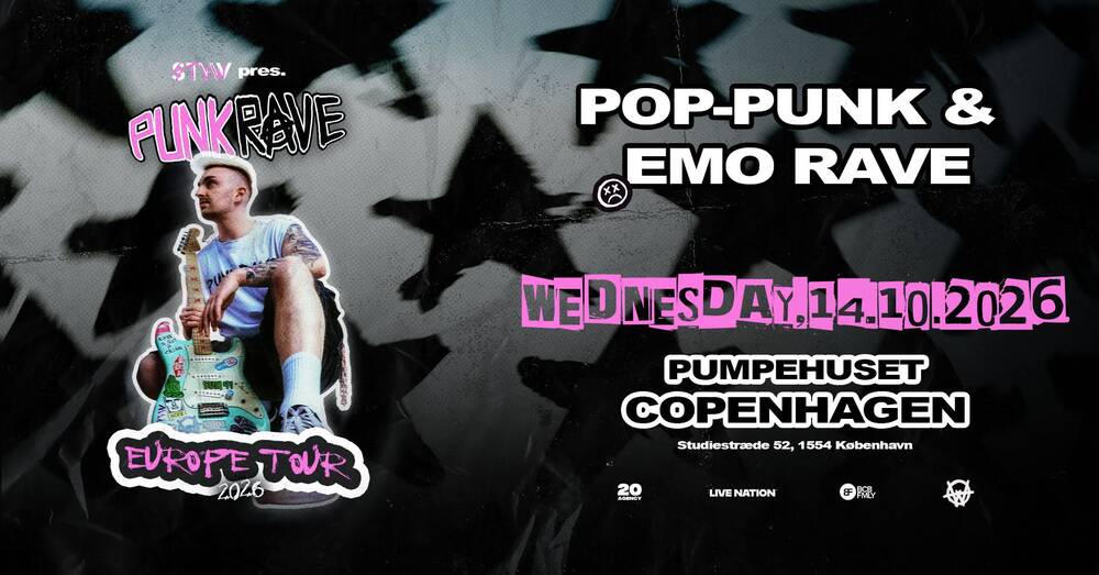 STVW pres. 'Punk Rave' // Pumpehuset // 14. oktober 2026