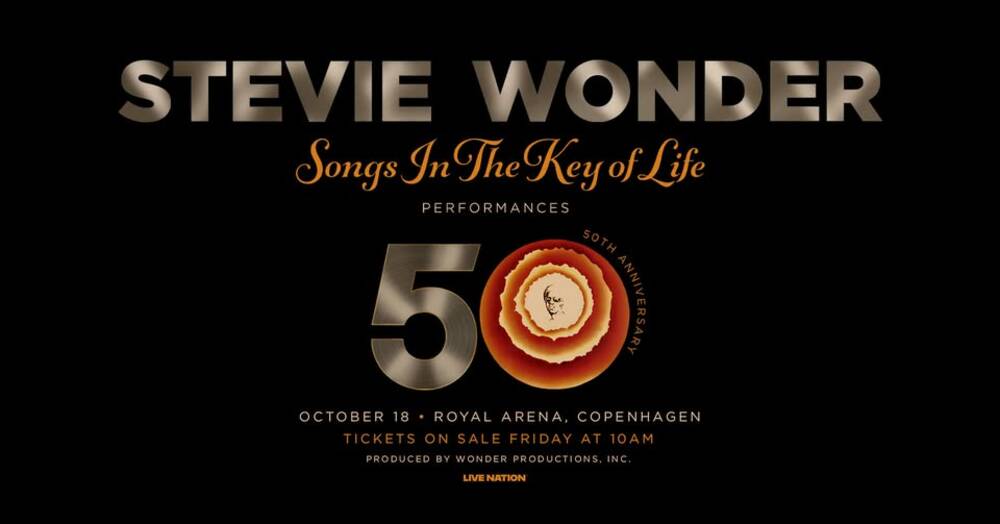 Stevie Wonder: Songs In The Key of Life Performances - 50th Anniversary Tour / VENTELISTE