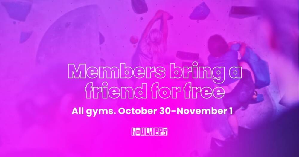 Members bring a friend for free