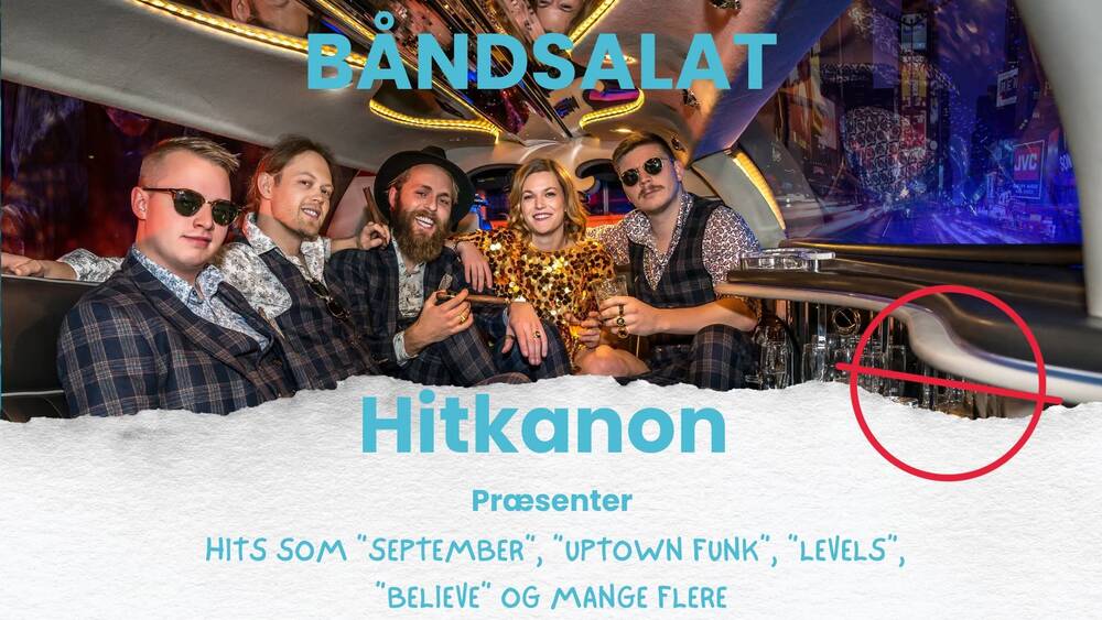 Hitkanonen | Båndsalat (80’er, 90’er & nye hits)