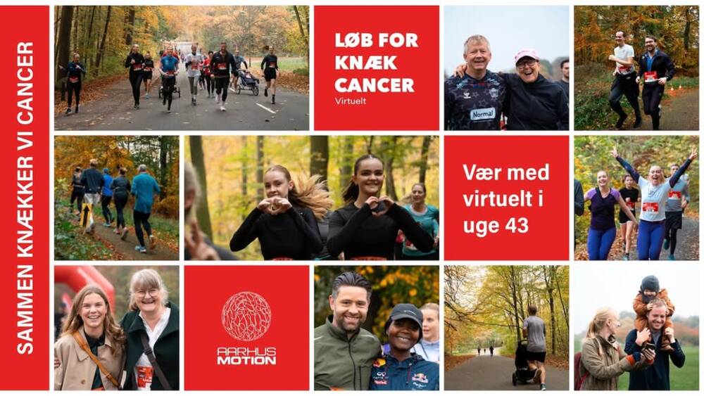 Virtuelt Løb for Knæk Cancer 2026 🌸