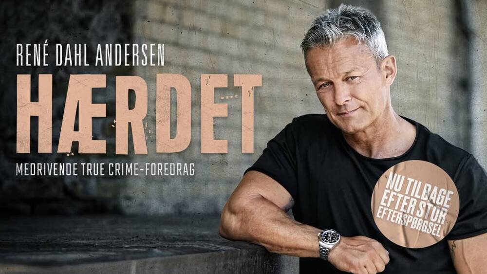 Hærdet – true crime-foredrag med René Dahl Andersen | Viborg