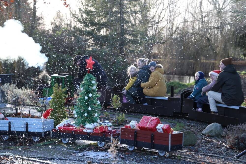 Julekørsel i Modelparken 🎄🚂