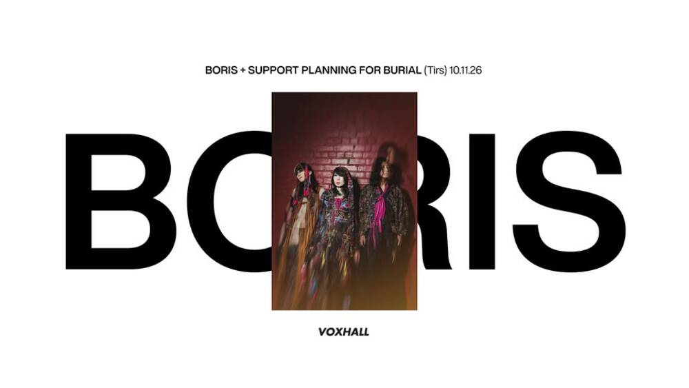 Boris + support Planning For Burial på VoxHall