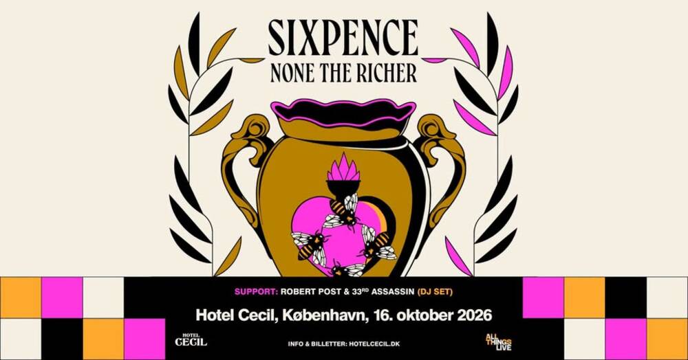 AFLYST – Sixpence None The Richer | Hotel Cecil, København