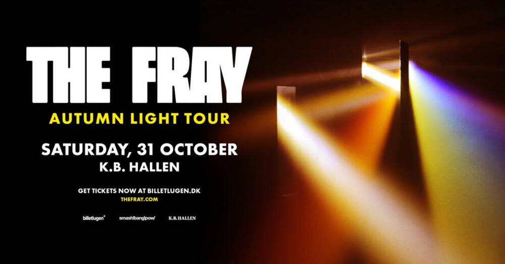 THE FRAY (US) + [support: Magnus Münster] i K.B. Hallen | Autumn Light Tour