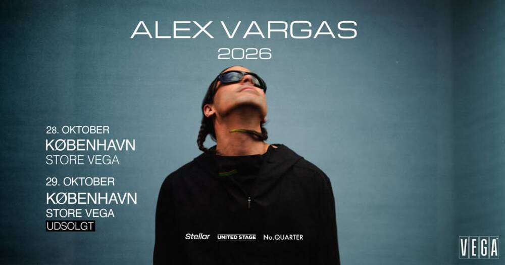 Alex Vargas - Extra Concert - VEGA - Waiting List