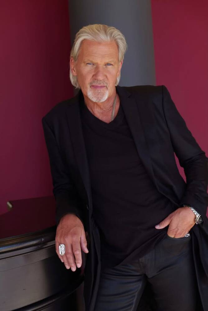 Johnny Logan with friends